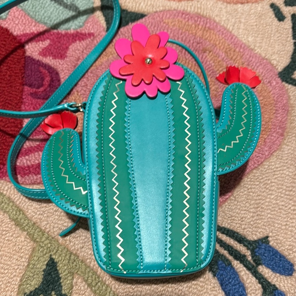 New without tags - Kate Spade Green Cactus Crossbody Bag